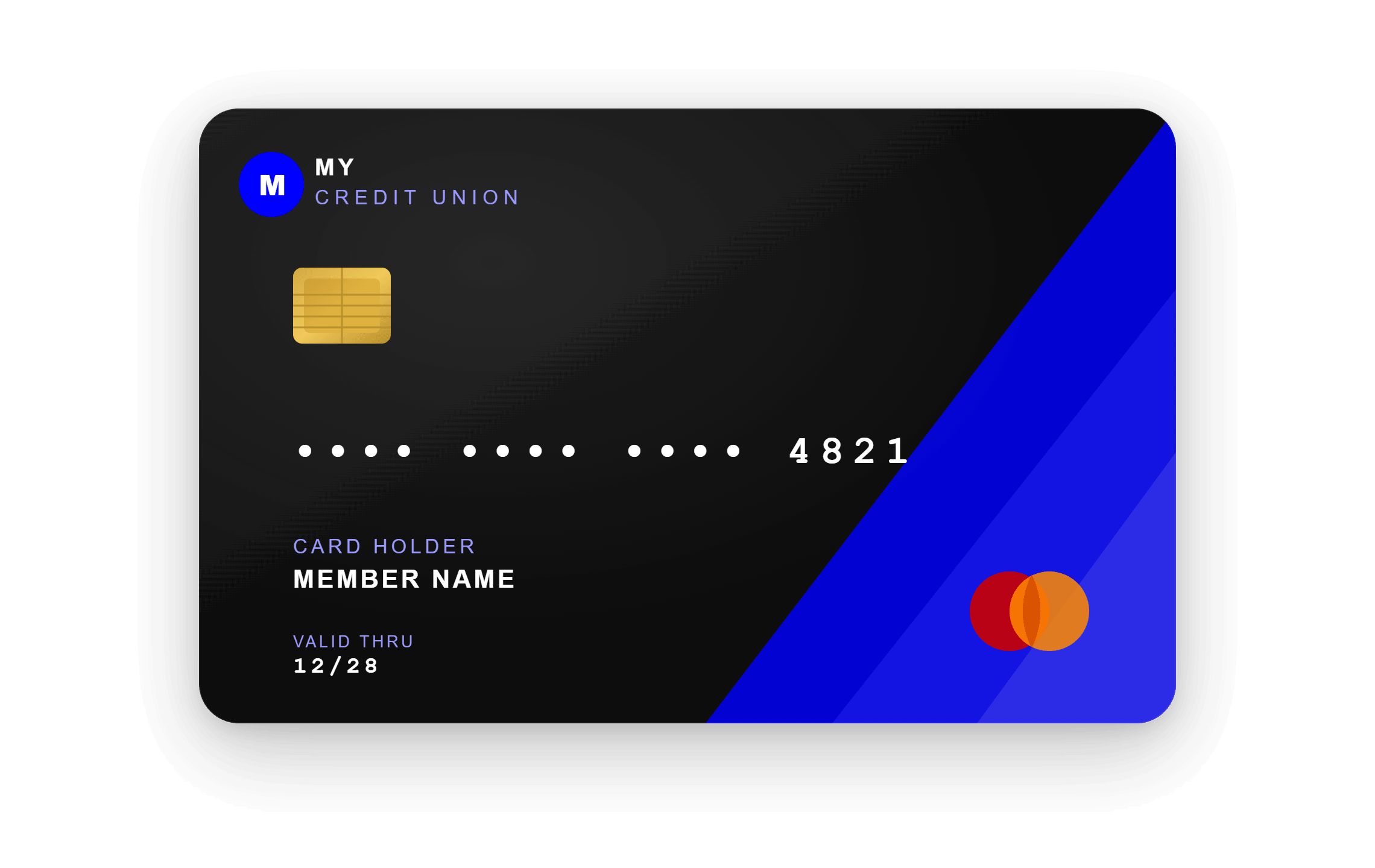 Image of My CU Credit Union card